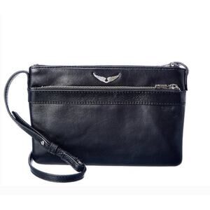 NWT Zadig & Voltaire “Stella” Leather Crossbody Bag
